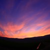 夏の夕日　２