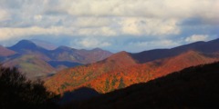 秋の山頂