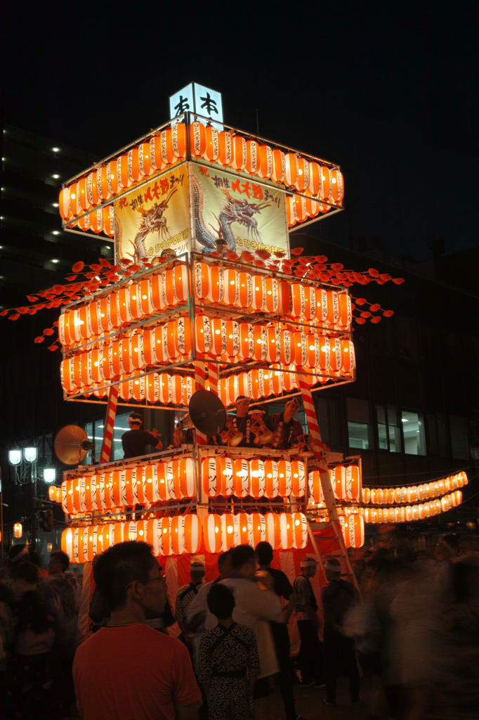 八木節おどり　やぐら