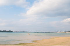 冬の沖縄～あーさ養殖場