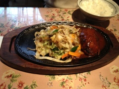 ハンバーグ焼き
