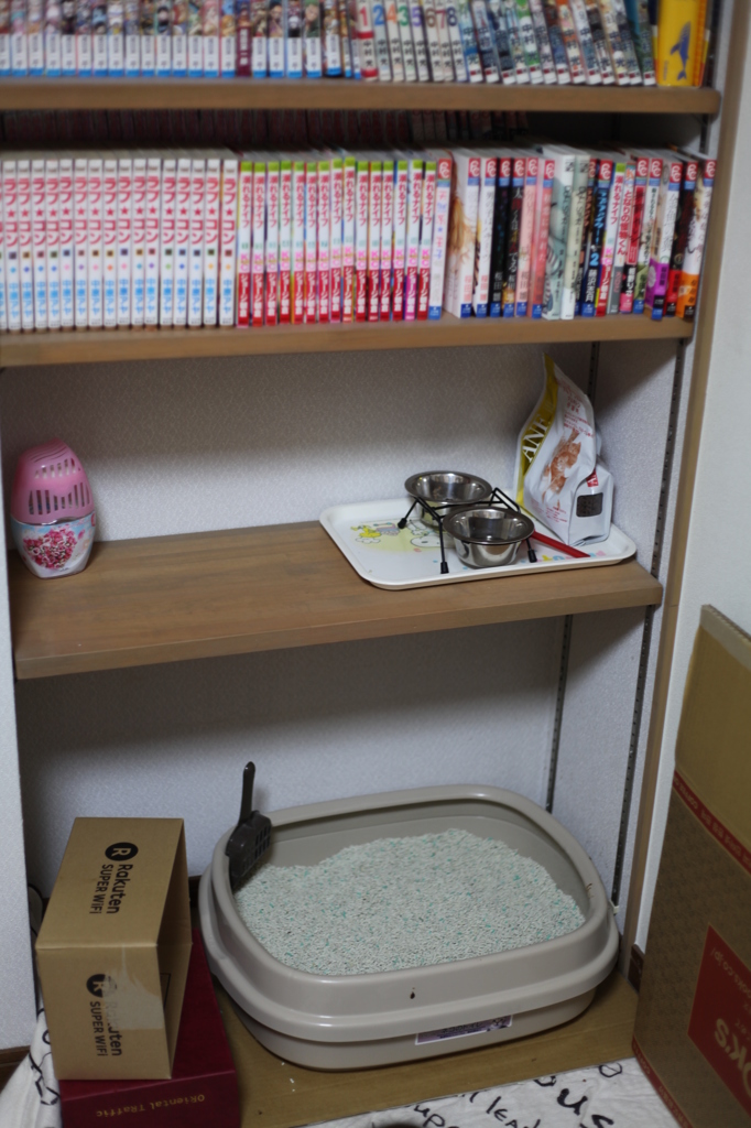 なぜここに餌？