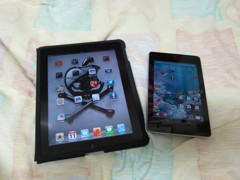 初代iPadとNexus 7