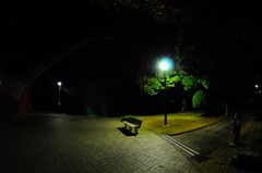 たたずむベンチ