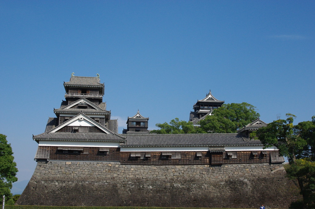 熊本城（宇土櫓と長廊下）