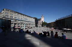 ケルン大聖堂前