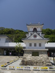 人吉駅前