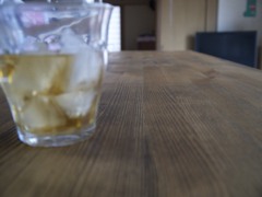 手作りカウンターの仕上がり