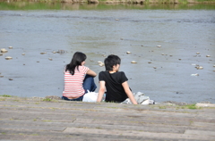 川べり