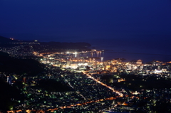 夜景・小樽港