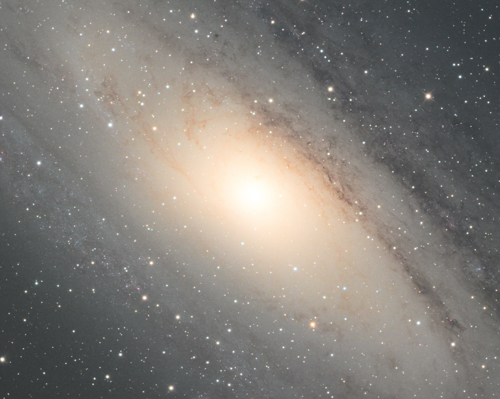 アンドロメダ中心部