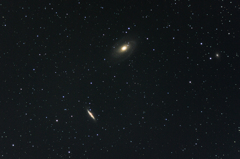M81,M82（と、NGC3077）