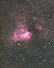 ベランダからのオメガ星雲