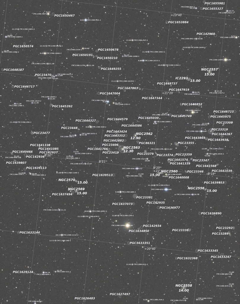 NGC2563付近