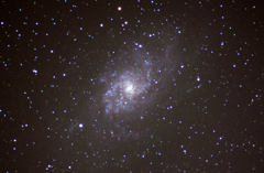 さんかく座銀河（M33)
