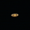 月夜の土星
