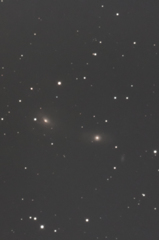 衝突しつつある銀河（NGC3169,NGC3166）再処理