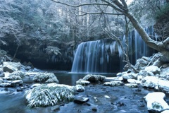 冬の鍋ヶ滝
