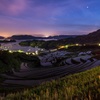 大浦の棚田　　夜景