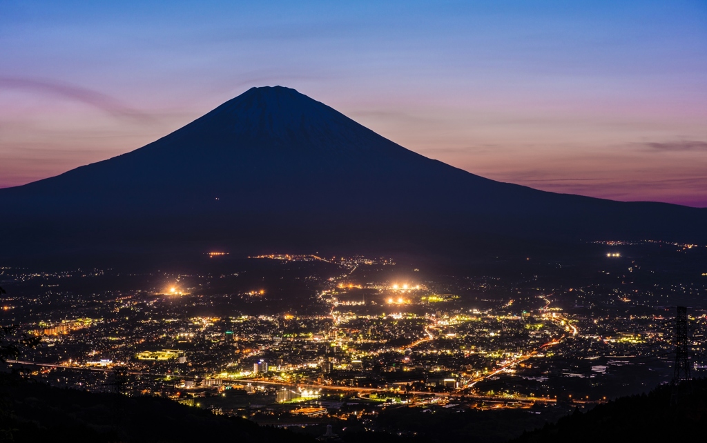 乙女峠　夕景