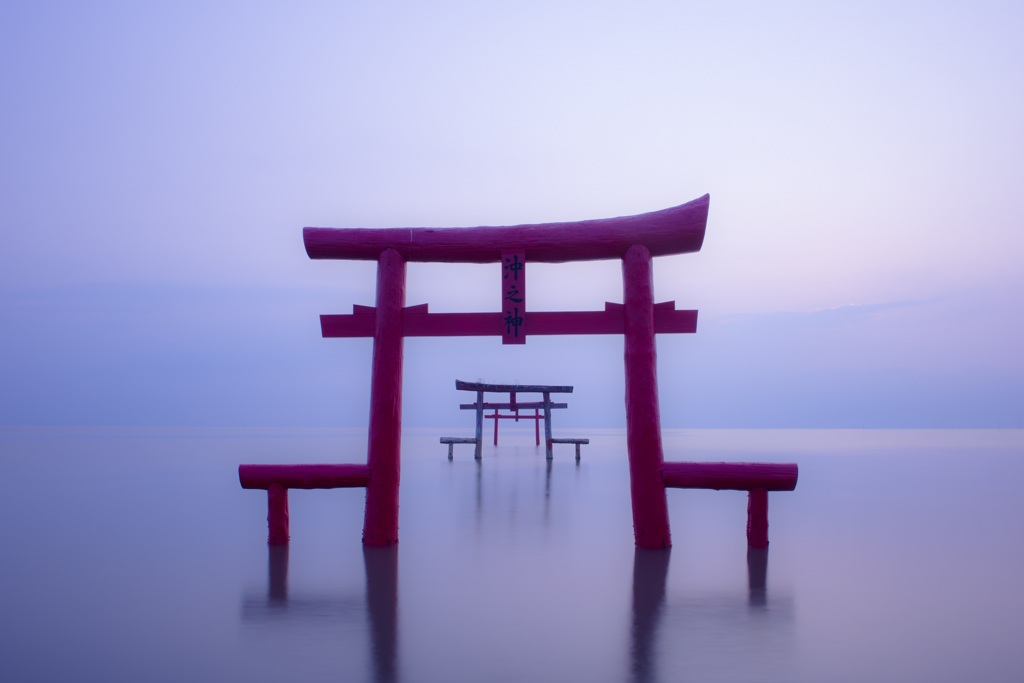 大魚神社 海中鳥居
