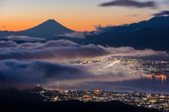 高ボッチ山 山頂より