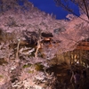 高遠城址公園　桜雲橋夕景