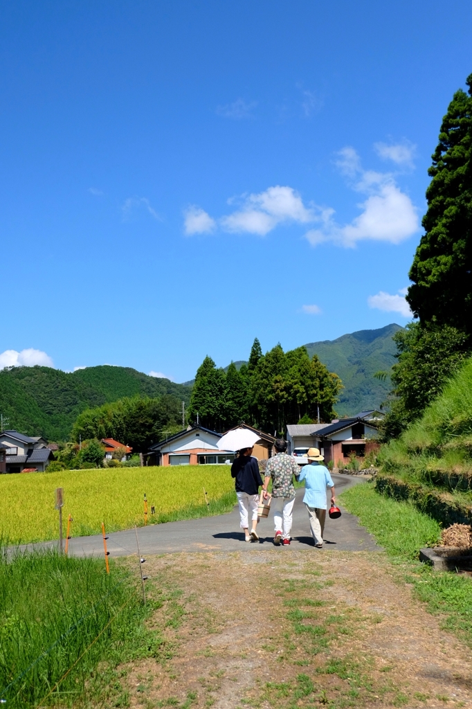 墓参りの帰り