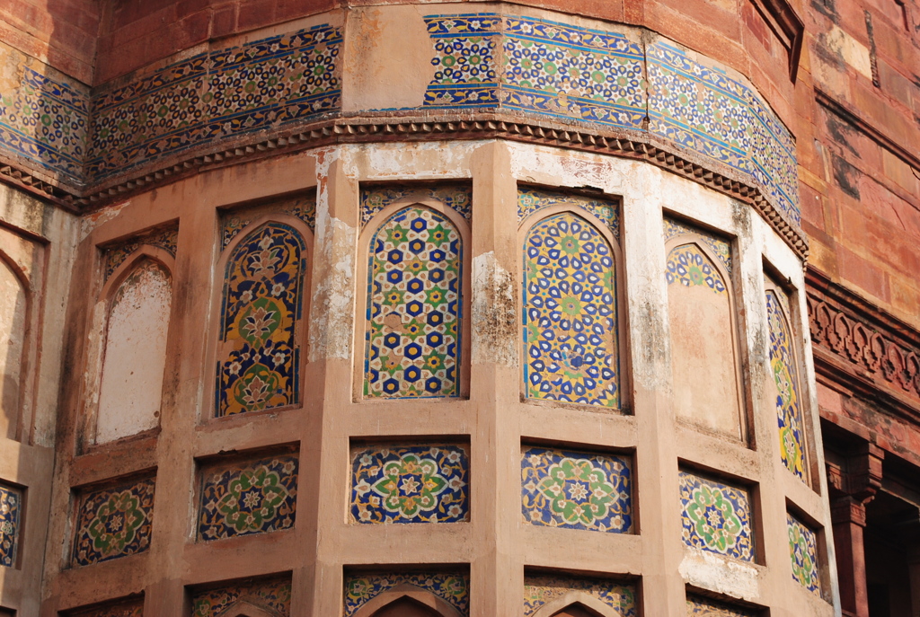 mural paint, it's like a stained glass.