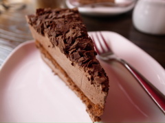 Chocolate mousse cake