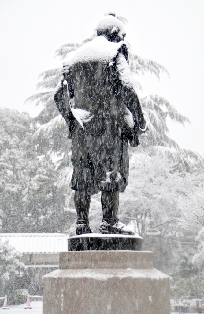 雪の太閤秀吉