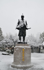 雪の太閤秀吉