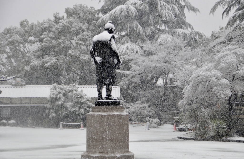 雪の太閤秀吉