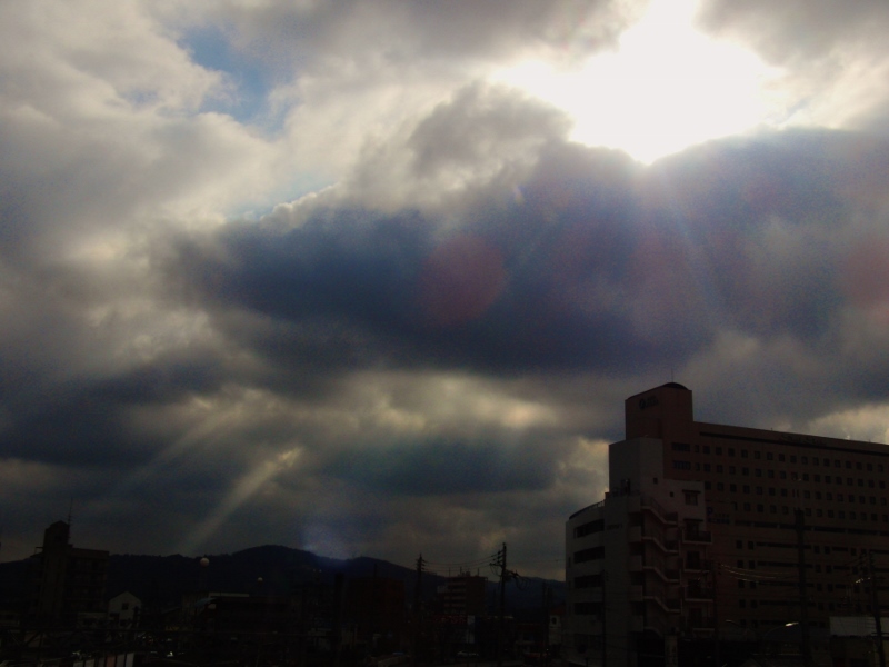 雲の切れ目