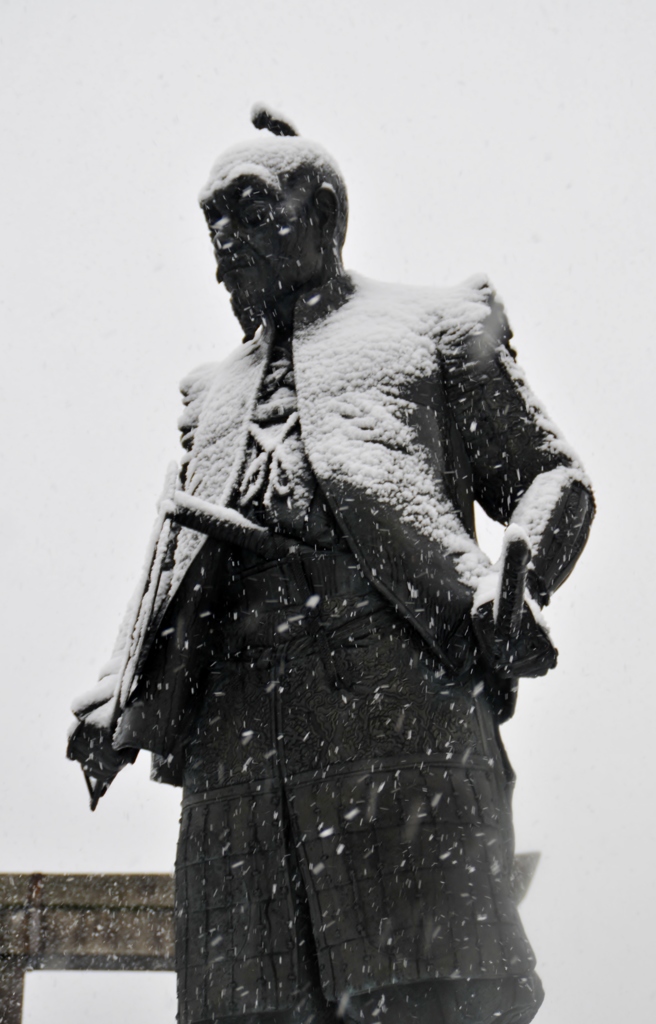 雪の太閤秀吉