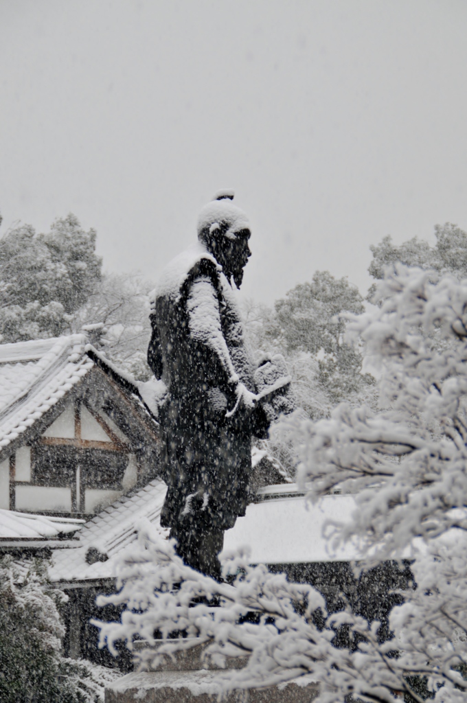 雪の太閤秀吉