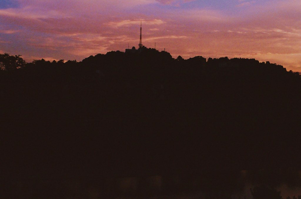 夏の夕暮れ