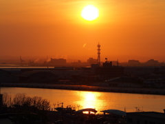 釧路　夕焼け　2012/06/15