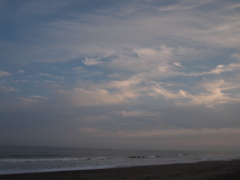 釧路～白糠　夕焼け　2012-07-22