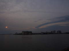 釧路港　夕焼け　2012/05/25　