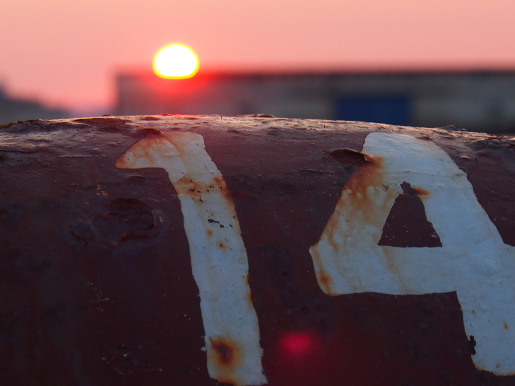 釧路港　夕日　2012/06/25