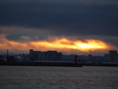 釧路港　夕焼け　2012/06/21