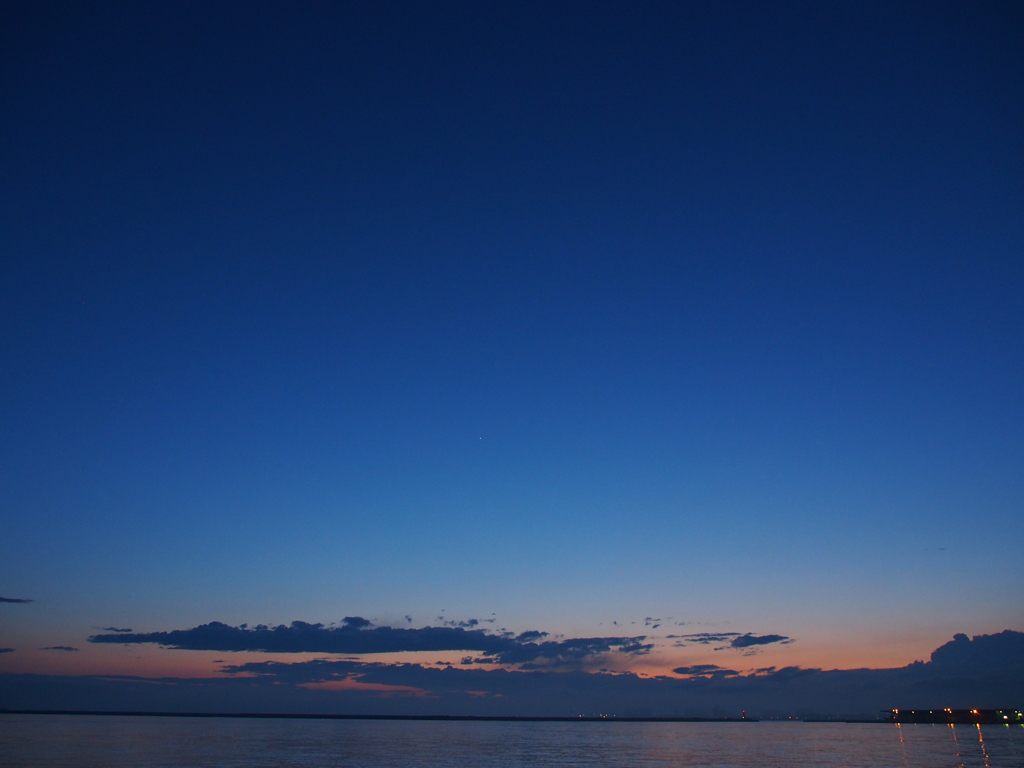 釧路港　夕焼け　2012/05/16①