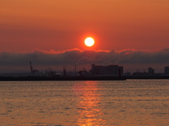 釧路港夕焼け　2012/05/20　④