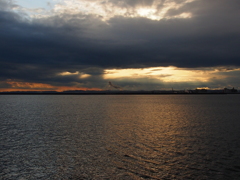 釧路港　夕焼け　2012/05/26