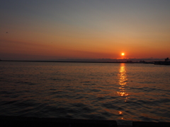 釧路港夕焼け　2012/05/20　①