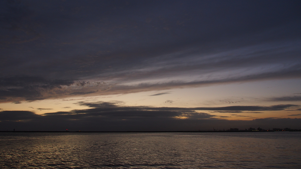 釧路港　夕焼け　2012-09-28