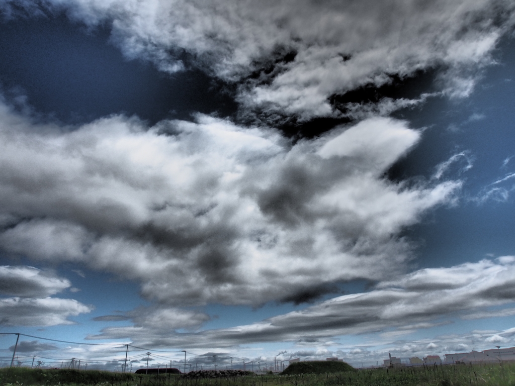 久しぶりの青空
