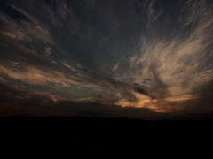 釧路～白糠　夕焼け　2012-07-22