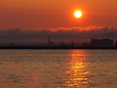 釧路港夕焼け　2012/05/20　③